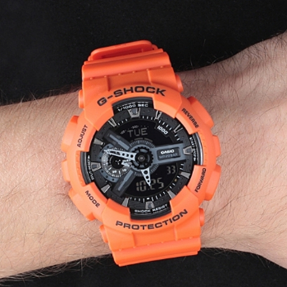 Casio Orange Bengal & Triple Black Premium G-Shock - Picture 8 of 9